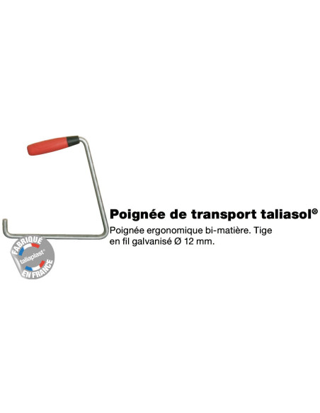2 Poignee de transport taliasol 
