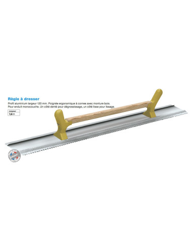 2 Règle à dresser longueur 1m