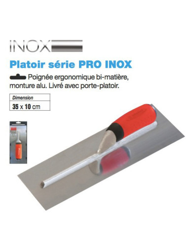 13 Platoir série PRO INOX 35x10cm