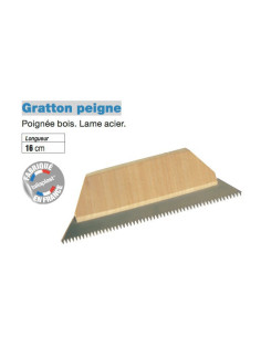 15 Gratton peigne Longueur 16cm