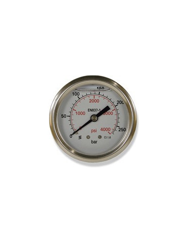 Manometre Prise Arrière 0-250 Bar 