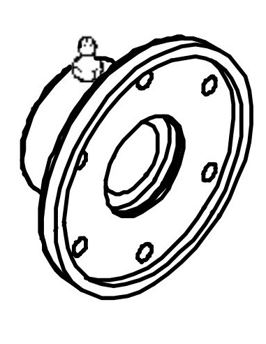 Bride palier arrière